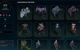 FULL ACESSO - LVL 596 - 172 SKINS - NICK BOM - R$400