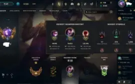 Conta de lol main yasuo
