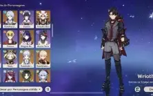 Conta genshin AR57 Venti + 21 t5 ◡◡◡𑙙 Preço negociável