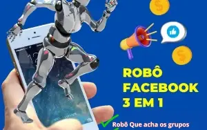 Robô Para Facebook Pague 1 Leve 3