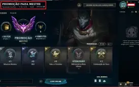Conta League Of Legends ''Mestre''