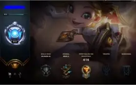 conta lol 209 skins