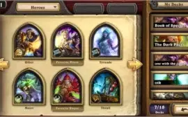 Conta Hearthstone todas as aventuras desbloqueadas