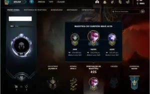 Conta ouro 4 com 128 champs e 73 skins  (MAIN ADC)