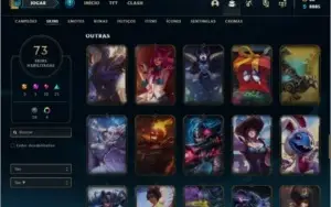 Conta ouro 4 com 128 champs e 73 skins  (MAIN ADC)