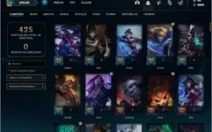 Conta ouro 4 com 128 champs e 73 skins  (MAIN ADC)