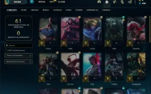 Conta Platina 2 com 30 Champs e 2 Skins SEM EMAIL CONFIRMADO