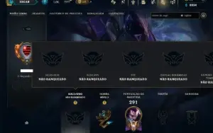 Unranked com 70 Champs e 49 Skins ( MID / ADC )