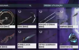Conta Warframe maestria 14