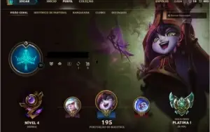 Conta lol Platina I 86 Campeões + 29 Skin Ryze Triunfante