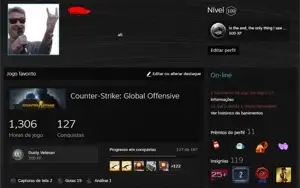 CONTA STEAM MAIN LEVEL 100 GAME BAN NO CSGO VARIOS JOGOS