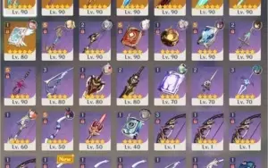 CONTA GENSHIN IMPACT - AR57 - 10 personagens 5* - 8 armas 5*