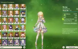 Conta Genshin Impact Ar 60 - 59 Personagens (26 - 5*)