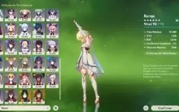 Conta Genshin Impact Ar 60 - 59 Personagens (26 - 5*)