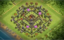 Clash of Clans - CV 10 Maximizado - +8000 gemas