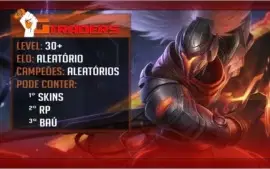 CONTAS LEAGUE OF LEGENDS - @GTRADERS