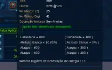 Conta Mid/End Game LADMO (Digimon Masters Online) Omegamon