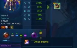 Conta Mid/End Game LADMO (Digimon Masters Online) Omegamon