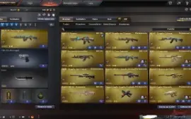 Conta Crossfire AL 3 Stars com 9 Vips+La Swat+Muitas MNS