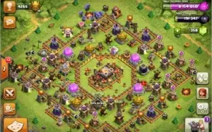 Conta clash of clans cv 11