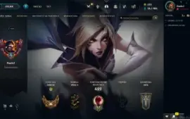 Conta Prata I  - 397 skins - Todos os campeões - Level 296