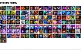 Conta bronze 1 com 121 Champs e 96 Skins
