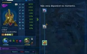 Conta Susanoo Fang LADMO omegamon