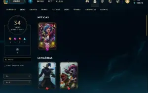 Conta lol mestre para ser main mestre 100pdl DECAY DOS 500PD