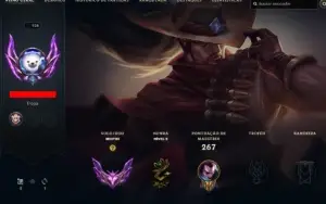 Conta lol mestre para ser main mestre 100pdl DECAY DOS 500PD