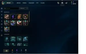 Conta de League of Legends, Platina 2,MMR alto,,Nv 90