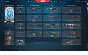 Conta Valorant Plat 3 Com Skins
