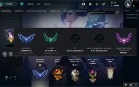 Conta League of Legends - Mestre