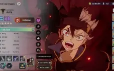 Conta Black clover mobile