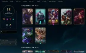 CONTA LOL DIAMANTE 4