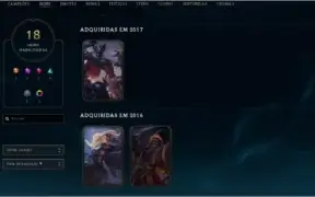 CONTA LOL DIAMANTE 4