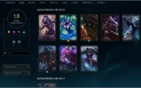 CONTA LOL DIAMANTE 4