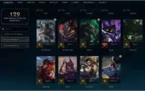 CONTA LOL DIAMANTE 4