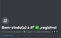 Servidor discord 400 membros + nível 1 boost