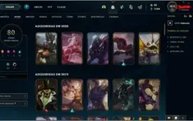 CONTA OURO III MMR ALTO  80 SKINS LV 147 EMAIL VERIFICADO