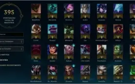 Conta League of Legends, lvl 115, todos campeões, 150 skins