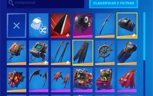 VENDO CONTA FORTNITE COM VÁRIAS SKINS RARAS ANTIGAS
