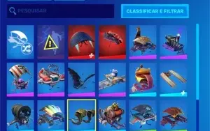 VENDO CONTA FORTNITE COM VÁRIAS SKINS RARAS ANTIGAS