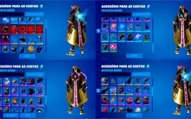 Conta FORTNITE C/ Vários PASSES ( Conta Desde TEMPORADA 5)