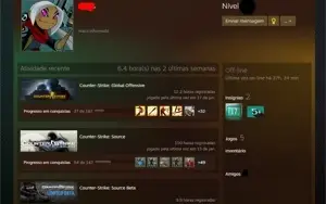Conta Prime CSGO 10 Anos de Serviço + Alguns Jogos