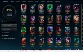 Conta de League of legends
