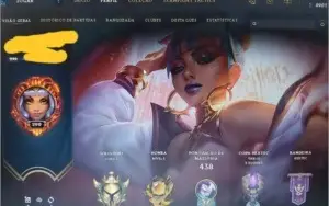 Conta LOL 129 skins gold 1