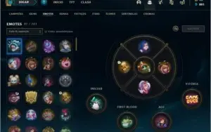 CONTA LOL COM QUASE TODOS OS CAMPEÕES