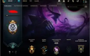 CONTA LOL COM QUASE TODOS OS CAMPEÕES