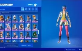 Conta Fortnite 102 skins compradas todas as seasons + galaxy