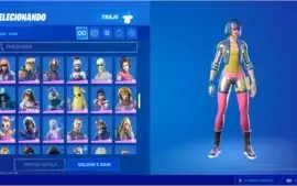 Conta Fortnite 102 skins compradas todas as seasons + galaxy